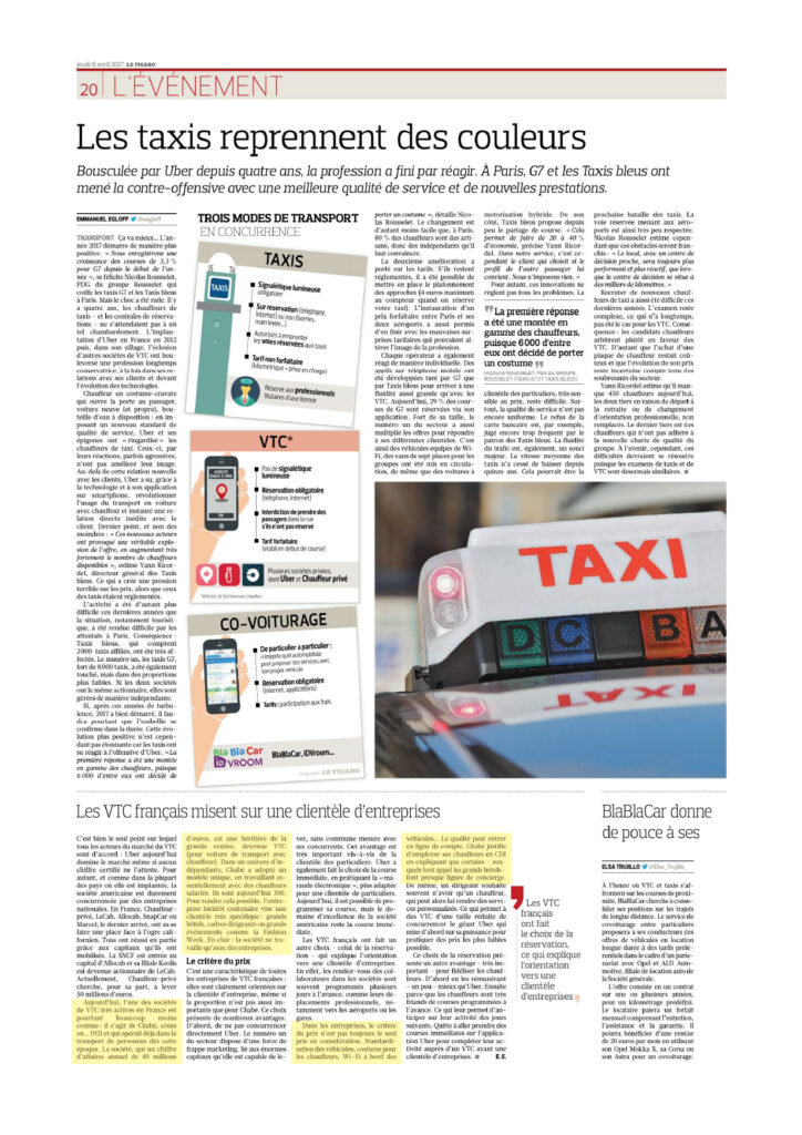 Article du Figaro sur Chabé en 2027